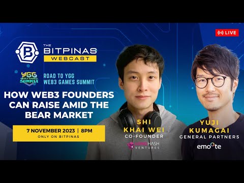 How Web3 Founders Can Raise Funds Amid The Bear Market | BitPinas Webcast 29