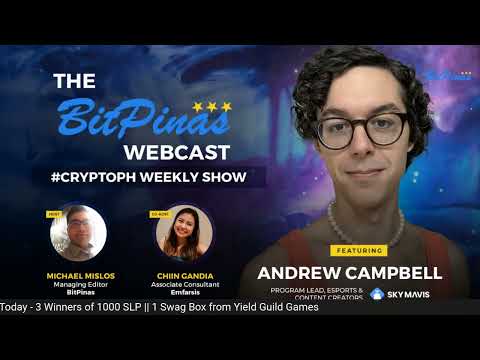 Zyori of Axie Infinity Interview about Axie Esports and Axie Origin - BitPinas Webcast 12