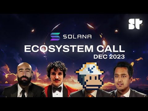 Solana Ecosystem Call ft. Mert Mumtaz, Mango Max, BONK, and MonkeDAO (Dec 2023)