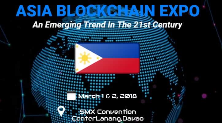 Asia Blockchain Expo Happening in Davao This March 2018