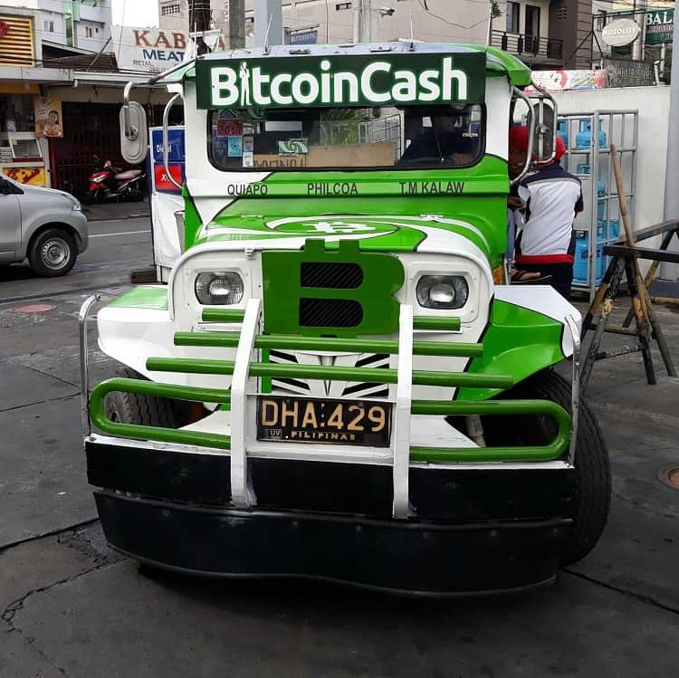 You Can Ride This Bitcoin Cash Jeepney from T.M Kalaw to Philcoa