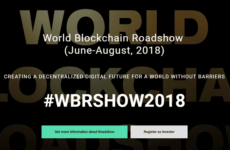 Photo for the Article - World Blockchain Roadshow (July 6, 2018)