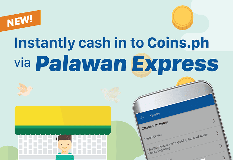 Coins.ph Users Can Now Add Funds Through Palawan Express