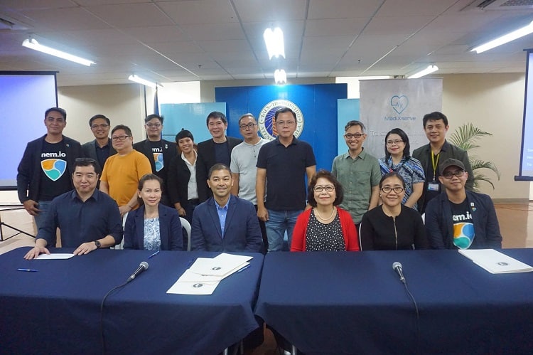 NEM Philippines Signs Blockchain Partnership with Ateneo’s AMBER Lab