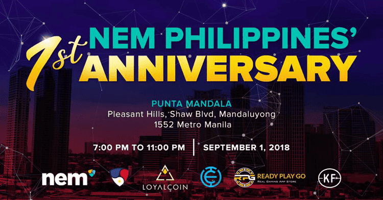 NEM Philippines’ Anniversary (September 1, 2018)