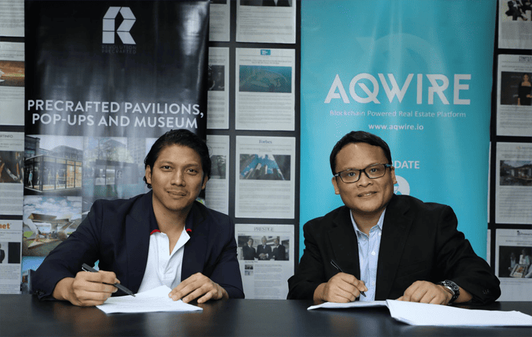 PH-Based Real Estate on Blockchain Platform Aqwire Signs First Client