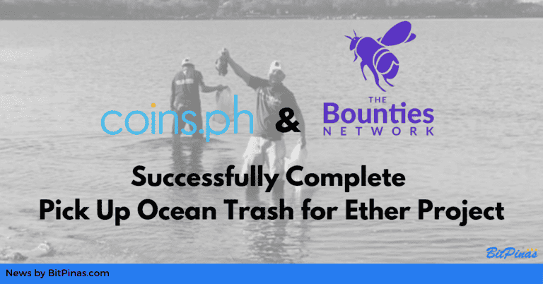 Pick Up Trash for Ether Bounty Project A Success in the Philippines