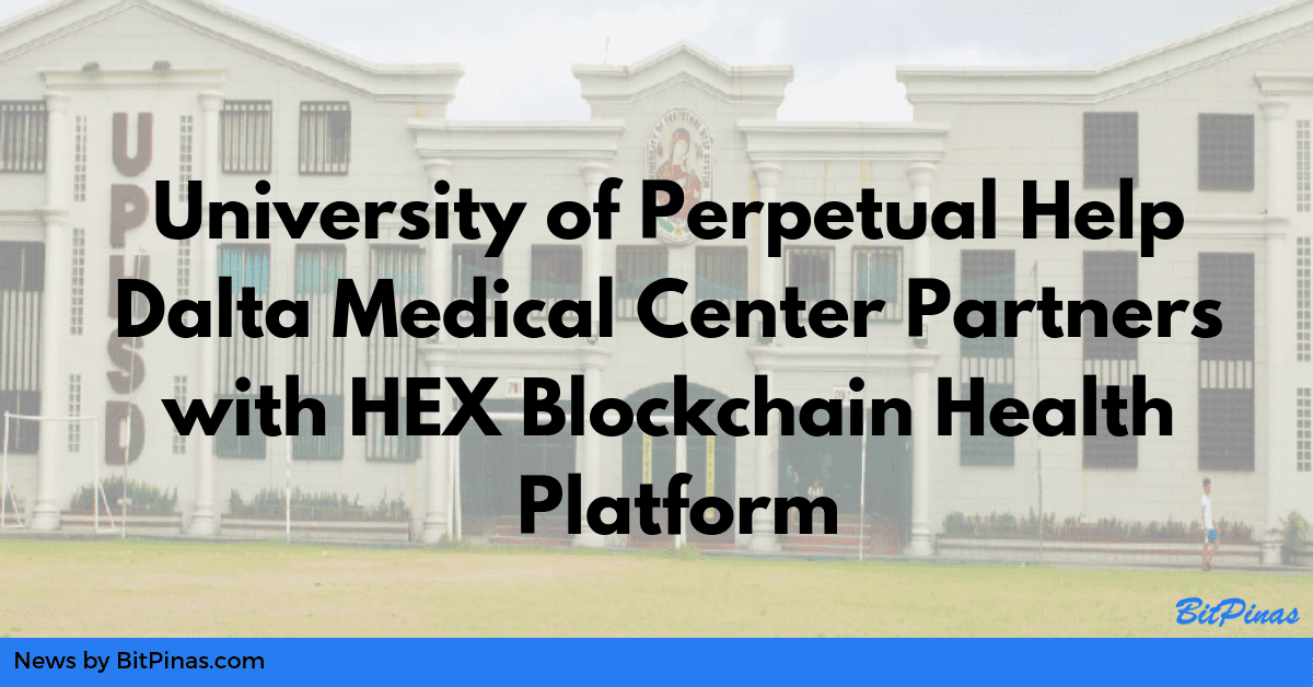 Photo for the Article - Perpetual Help Dalta Medical Center Partners with Blockchain Health Platform
