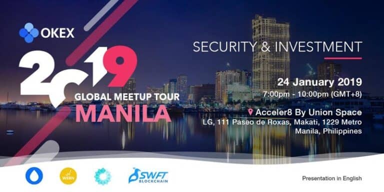 OKEx Global Meetup Tour 2019 Manila (01/24/2019)