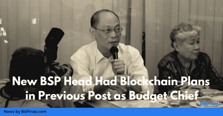 New Philippine Central Bank Governor Has Previous Plans for Blockchain in His Previous Post