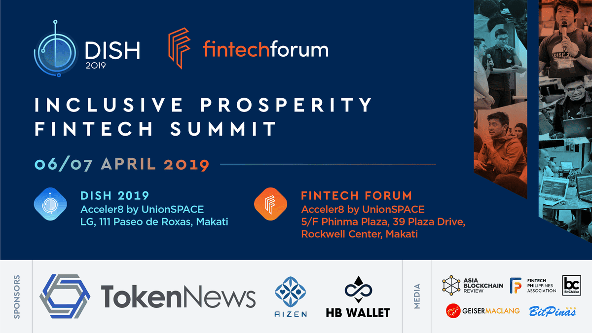 Photo for the Article - The Philippines First Inclusive Prosperity Fintech Summit (April 6 - 7, 2019)