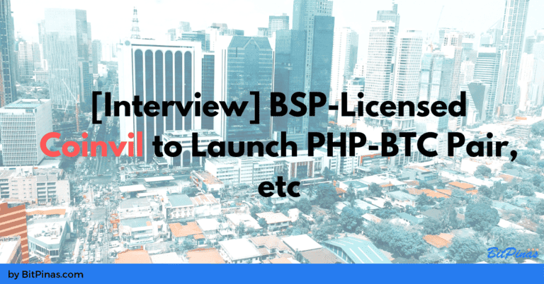 BSP-License Coinvil (Coinville) Introduces PHP Trading Pairs, Wants to Collaborate With Licensed Virtual Currency Exchanges