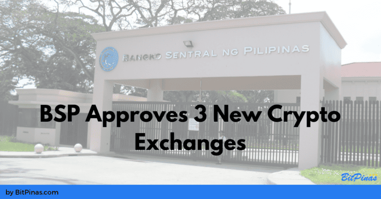 3 New Companies Join PDAX, Coins.ph, etc as BSP-Licensed Virtual Currency Exchanges