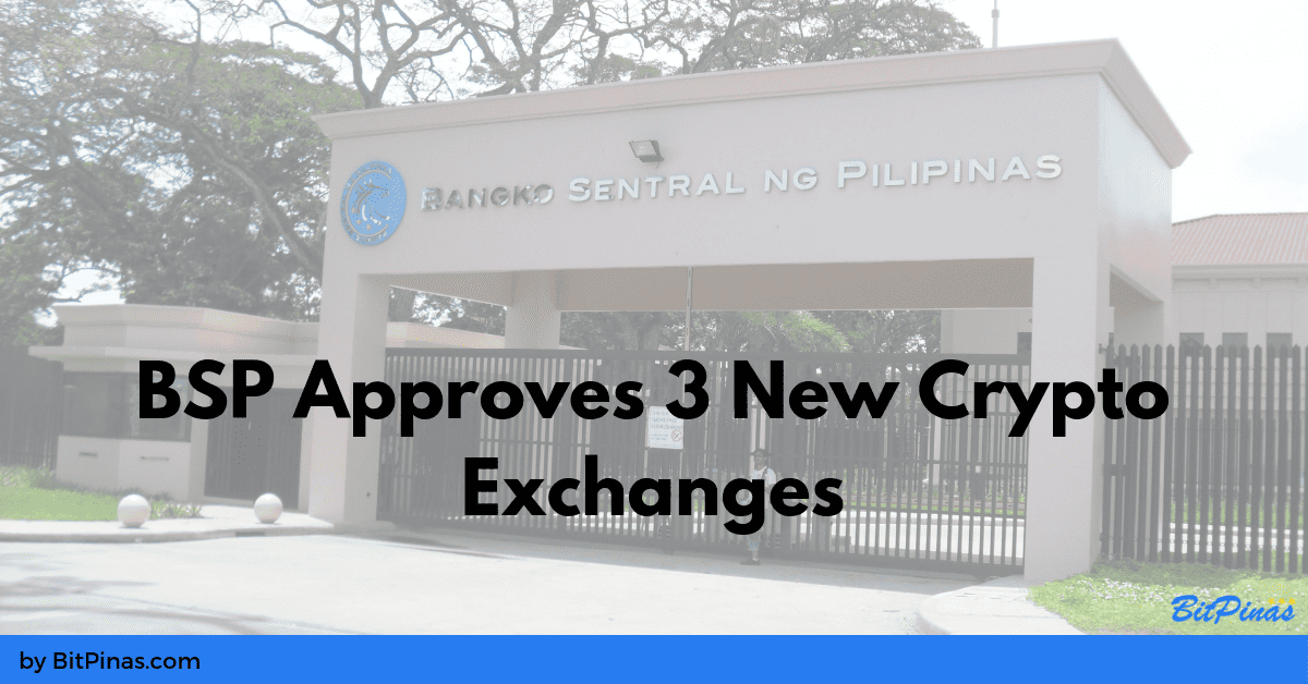 Photo for the Article - 3 New Companies Join PDAX, Coins.ph, etc as BSP-Licensed Virtual Currency Exchanges