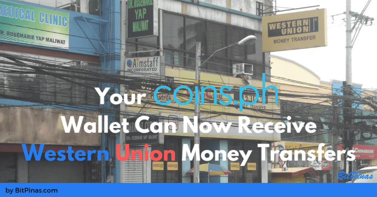 Your Coins.ph Wallet Can Now Receive Western Union Money Transfers