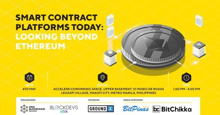 Upcoming Ground X Meetup in Makati Will Discuss Smart Contracts in Detail