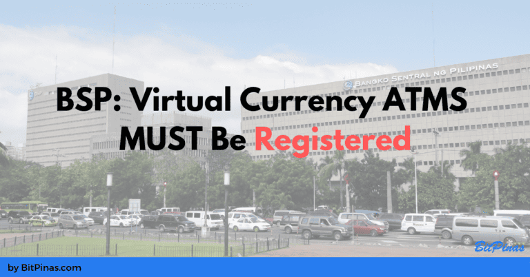 Philippine Central Bank: Virtual Currency ATMs Must Be Registered