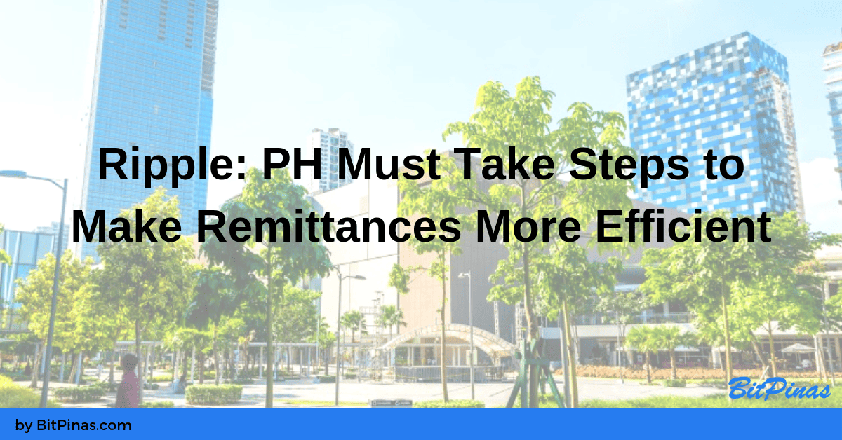 Photo for the Article - Ripple: PH Must Take Steps to Make Remittances More Efficient
