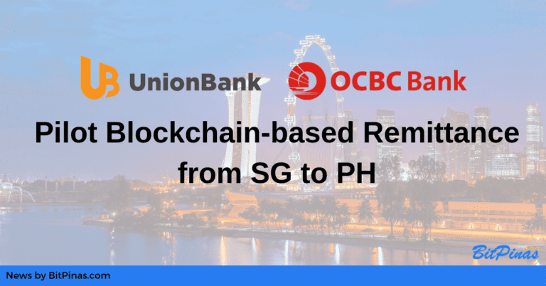 UnionBank Pilots Blockchain-based Remittance from SG to PH