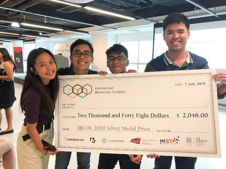 Students from University of San Carlos (USC) Cebu Wins at Hong Kong Blockchain Olympiad