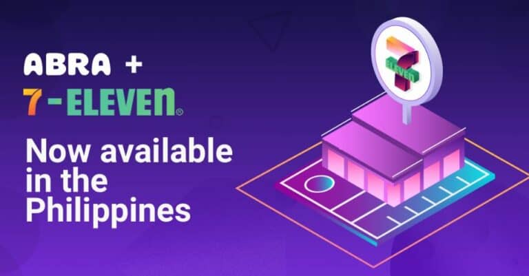 You Can Now Add Money to Abra Crypto Wallet Through 7-Eleven in the Philippines
