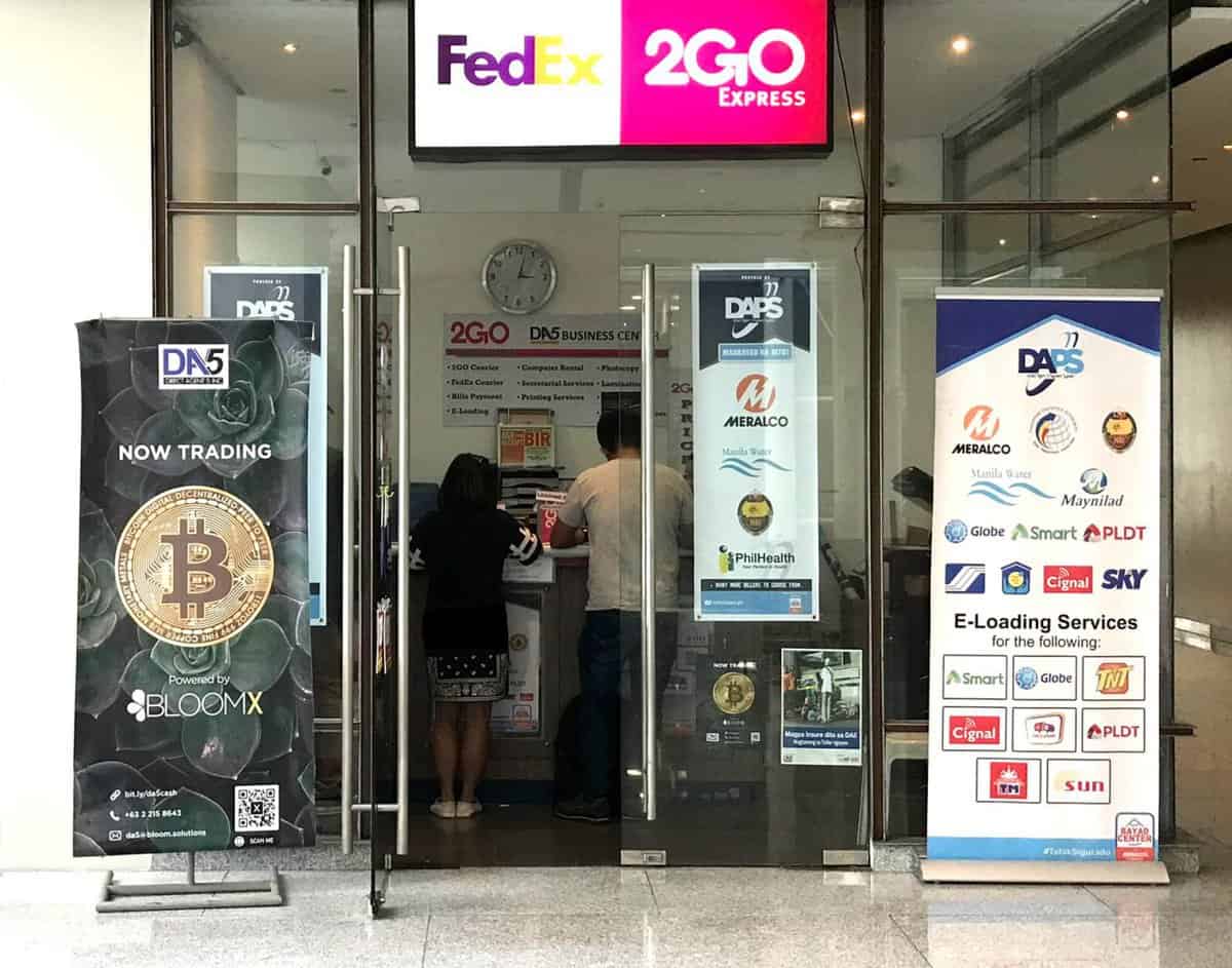 Photo for the Article - Buy Bitcoin at Direct Agent 5 (DA5) Locations Powered by BSP-Licensed Bloom