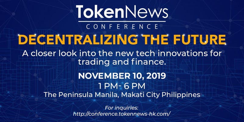 Photo for the Article - Token News Conference 2019: Decentralizing the Future