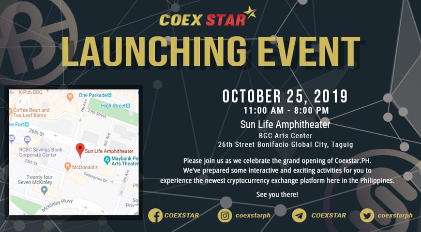 Photo for the Article - COEXSTAR Grand Launch (Oct. 25, 2019)