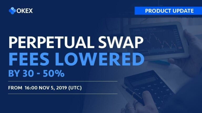 OKEx Announces Perpetual Swap Fee Adjustments