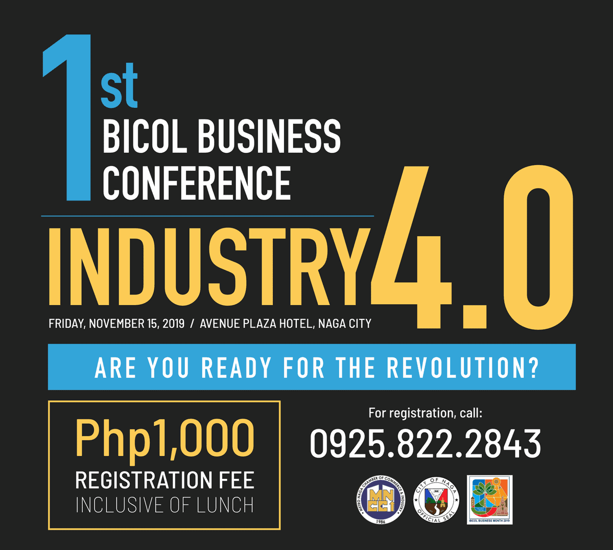 Photo for the Article - 1st Bicol Business Conference (Nov. 15, 2019)