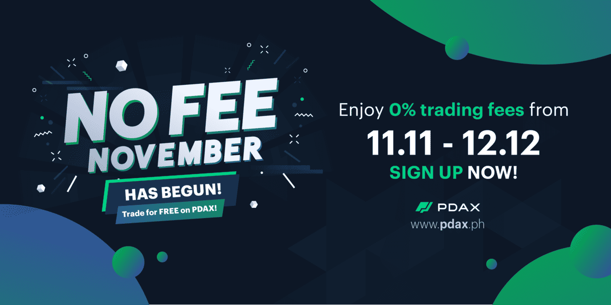 Photo for the Article - PDAX Announces No Fee November Promo