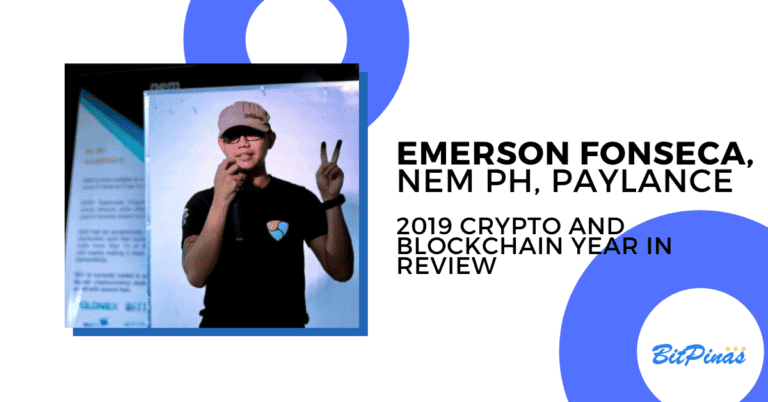 Emerson Fonseca, Paylance and NEM PH, [PH 2019 Crypto & Blockchain Year in Review]