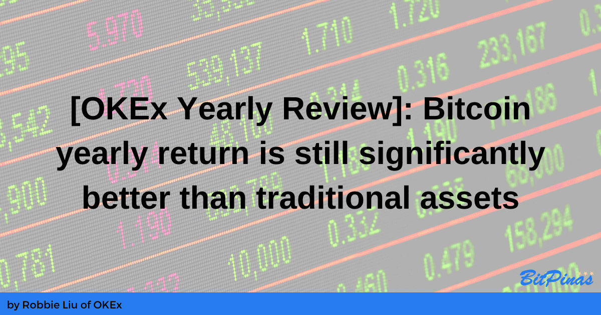 Photo for the Article - Bitcoin yearly return is still significantly better than traditional assets