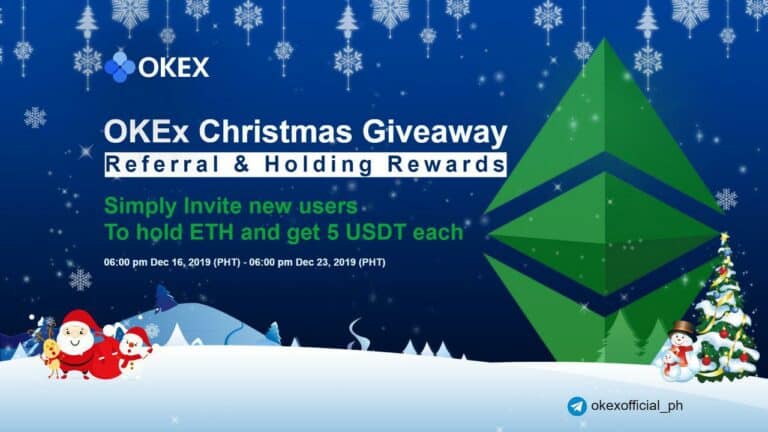 OKEx Christmas Giveaway – Referral & Holding Rewards