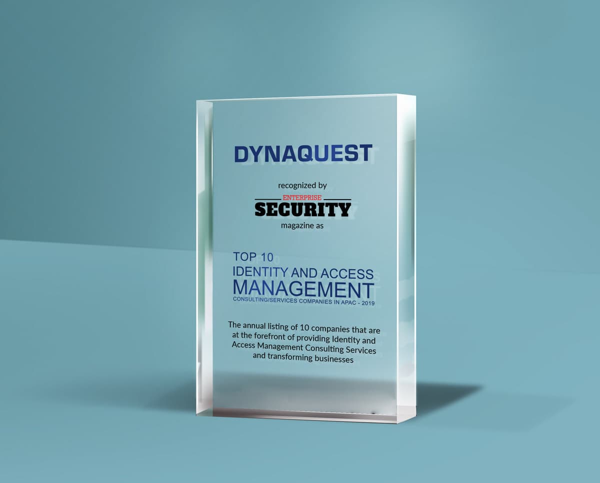 Photo for the Article - DynaQuest Named Among Top 10 Identity and Access Management Companies in APAC