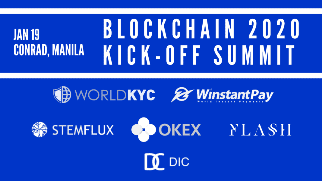 Photo for the Article - Blockchain 2020 Kick-Off Summit happening on January 19, 2020 at Conrad Manila