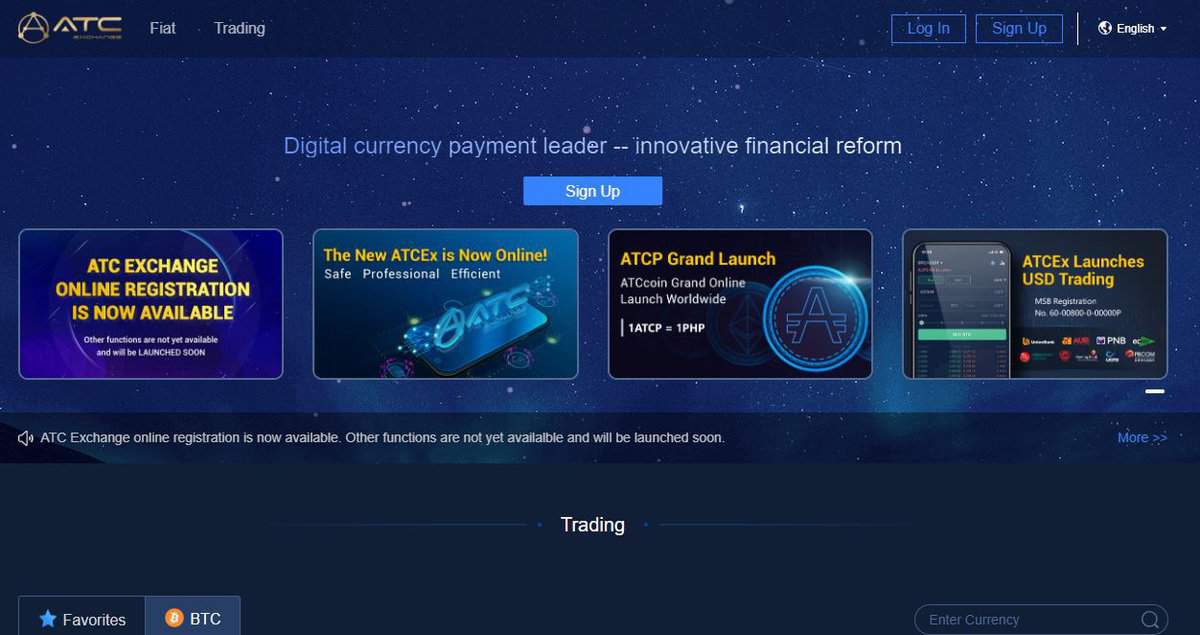 Photo for the Article - BSP-Licensed Atomtrans Launches ATC Exchange Crypto Platform