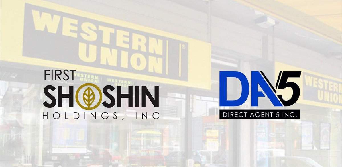 Photo for the Article - First Shoshin partners with DA5 to open Western Union branch by Q2 of 2020