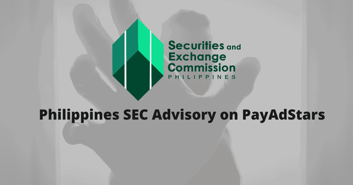 Photo for the Article - Philippines SEC Advisory on PayAdStars