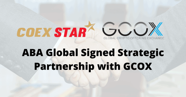 ABA Global Signed Strategic Partnership with GCOX