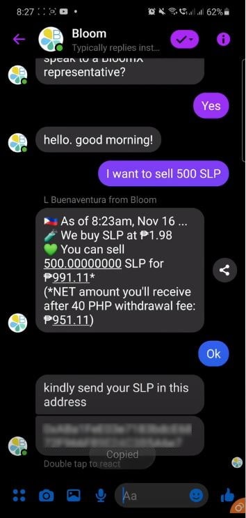Photo for the Article - How to Trade SLP, AXS, ETH to PHP Instantly Through BloomX