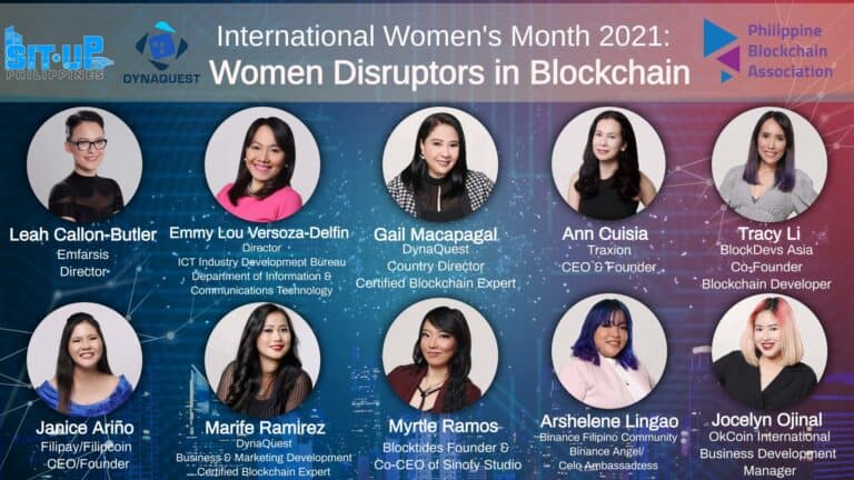 Women in Blockchain: The 10 Women Disruptors in Blockchain from the Philippines