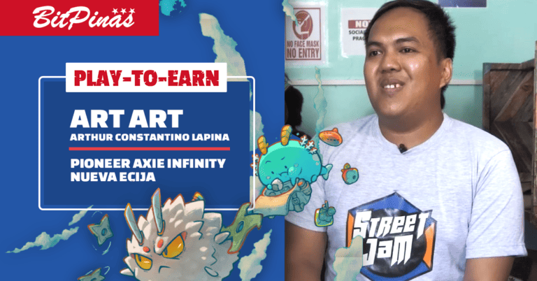 Panayam Kay Arthur Lapina: Ang Kauna-unahang manlalaro ng Axie Infinity sa Nueva Ecija