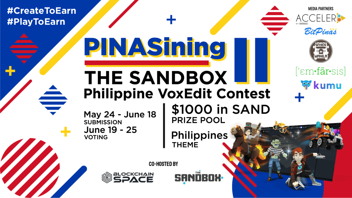 Photo for the Article - BlockchainSpace, The Sandbox Collaborate on PINASining II