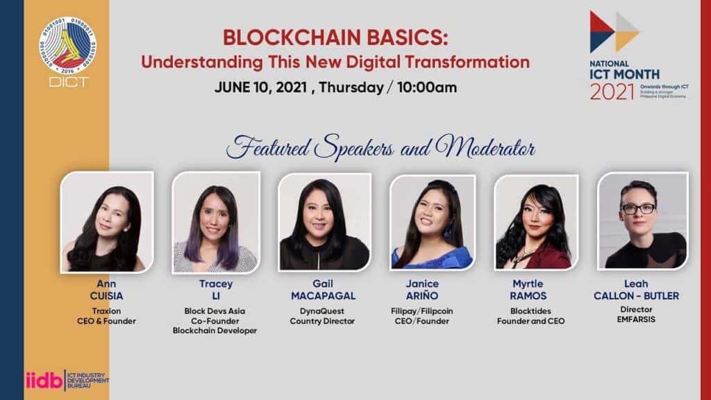 Photo for the Article - Learn Crypto & Blockchain Through DICT National ICT Month (June 1 to June 30, 2021)