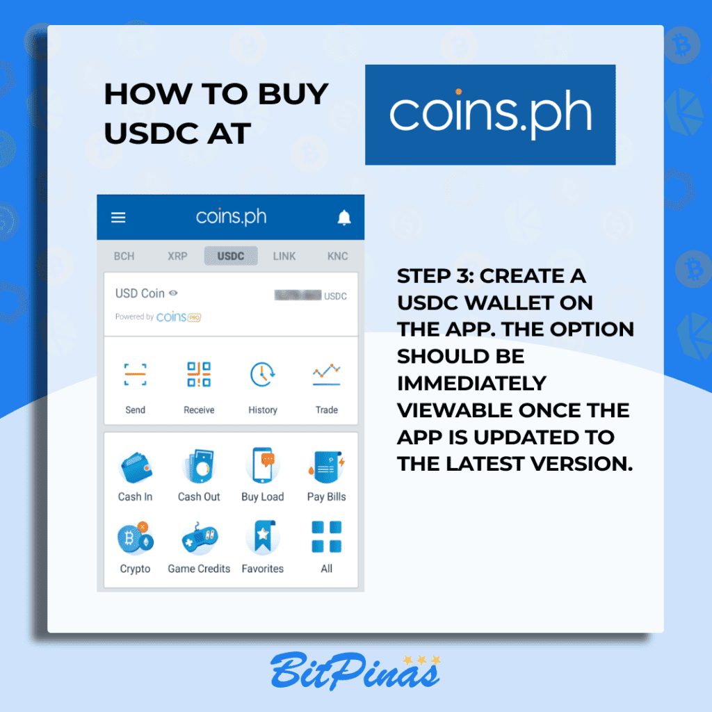 Photo for the Article - How to Buy USDC at Coins.ph! | USDC 101 Philippines Guide