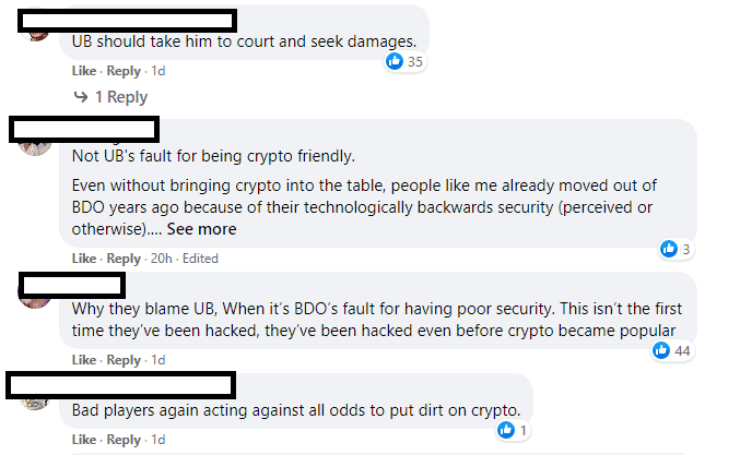 Photo for the Article - [UPDATE] Crypto Community Reacted to BDO Hacking Incident