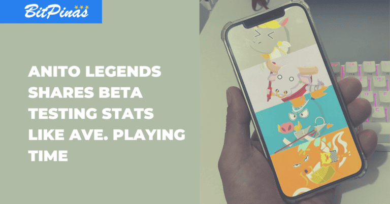 Filipino-led NFT Game Anito Legends Shares Beta Testing Stats Like Ave. Playing Time
