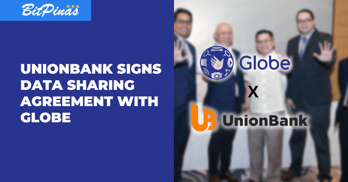 Photo for the Article - UnionBank Signs Data Sharing Agreement with Globe