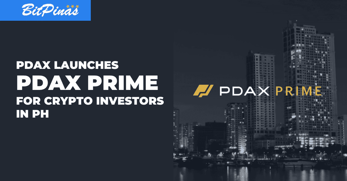 Photo for the Article - PDAX Launches PDAX Prime For Crypto Investors in PH